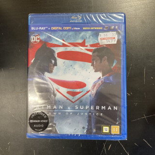 Batman V Superman - Dawn Of Justice Blu-ray (avaamaton) -toiminta/sci-fi-